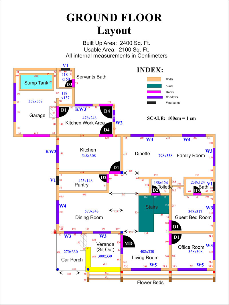 Ground Floor Layout